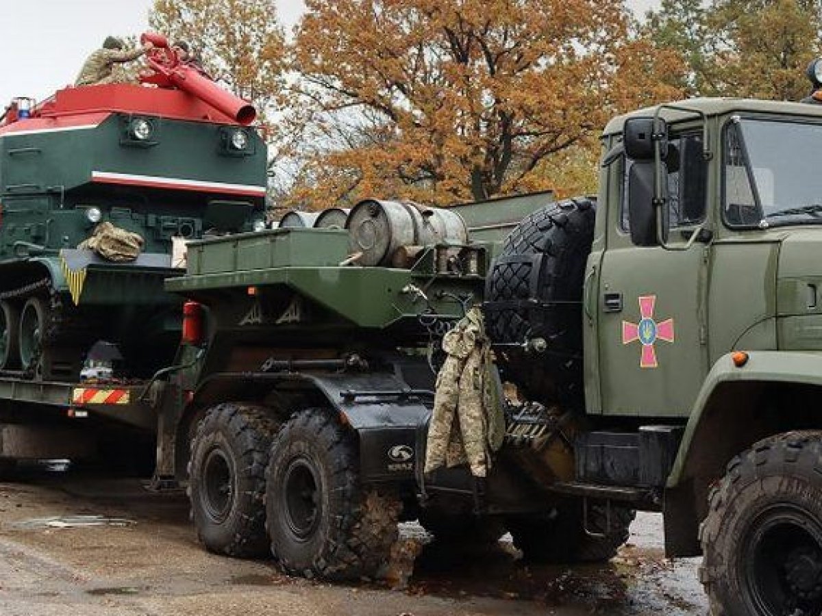 ВСУ получили партию пожарных танков ГПМ-54 после модернизации - фото —  online.ua