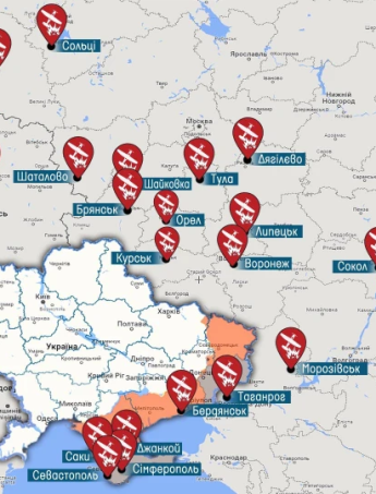 Interactive map of the war in Ukraine