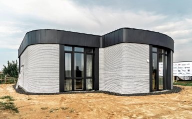 The first house in Ukraine using 3D technology