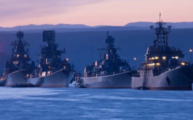 Russian Army ships