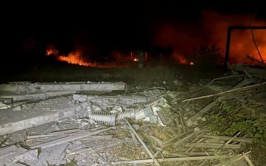 Consequences of shelling by the Russian army