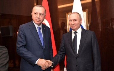 Путін поскаржився на Україну під час переговорів з Ердоганом