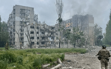 Horrifying footage from Avdiivka
