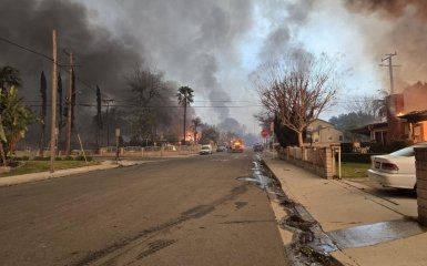 Масштабні пожежі у Лос-Анджелесі