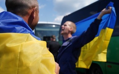 Звільнені з полону РФ військові ЗСУ