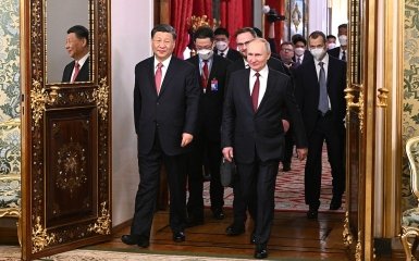 Xi Jinping and Vladimir Putin