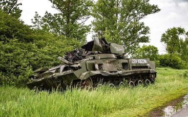 The AFU destroyed another Russian military column in the Kursk region