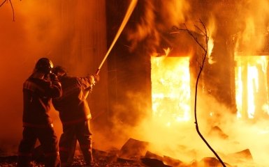 Fire in Yaroslavl