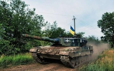 Ukrainian tank Leopard 2