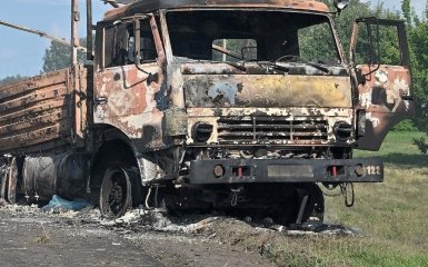 Destroyed Russian equipment in the Kursk region