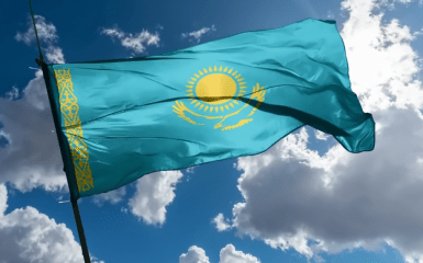 Flag of Kazakhstan