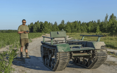 Ukrainian startups create low-cost robots to fight Russia