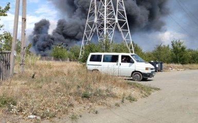 В окупованому Маріуполі спалахнула військова база РФ — відео