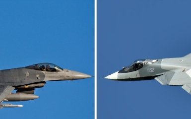 F-16 проти Су-57