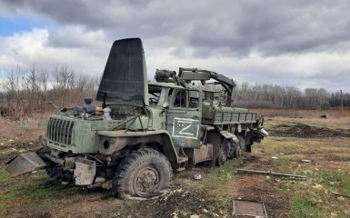 Уничтоженная техника армии РФ