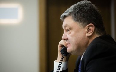 Порошенко поговорил с госсекретарем США