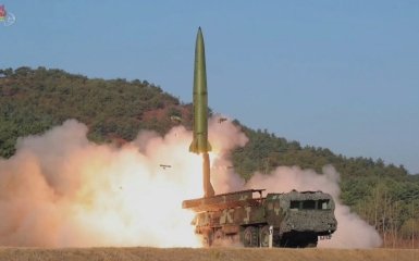 Launch of the Hwasong-11 missile