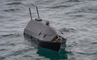 Журналисты впервые увидели украинский морской дрон MAGURA V5