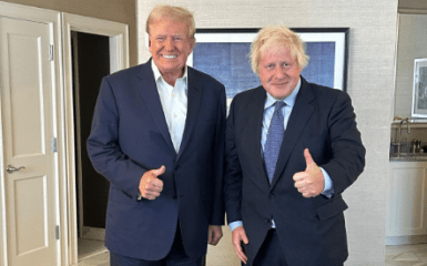 Trump and Johnson