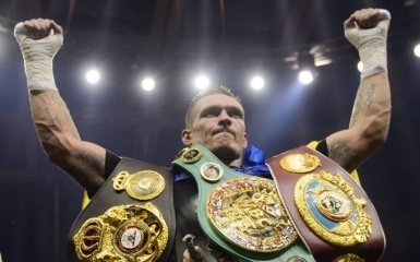 Промоутер Джошуа допустив відмову від титула WBO на користь Усика