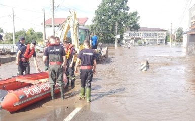 Consequences of floods in Romania