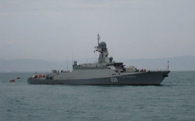 РФ начала перебрасывать в Черное море корабли Каспийской флотилии