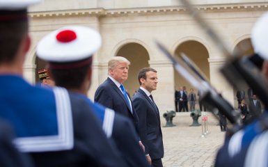 They don't take anything. Trump publicly humiliated the European Union