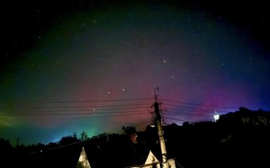 Northern Lights in Ukraine