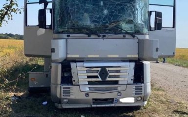 The Russian Federation cynically spreads a fake after the attack on a convoy of grain trucks in Sumy Oblast