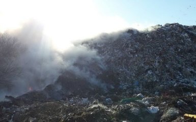 Під Харковом горить сміттєвий полігон, з'явилися фото