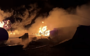 Large-scale fire in Russia on October 4 - the first details