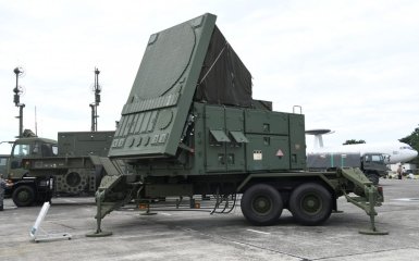 Radar as part of the Patriot air defense system