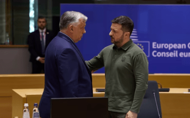 Zelenskyy and Orban