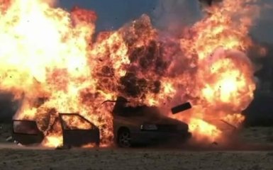 Car explosion