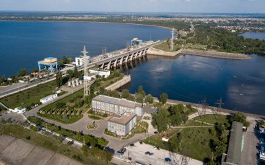 The Russian army attacked the Kyiv HPP. There is damage as a result of the shelling