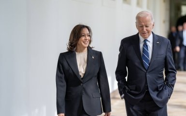 Kamala Harris and Joe Biden