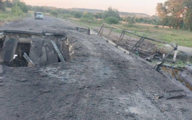 The Russians announced the destruction of another bridge in Kurshchyna by the Armed Forces