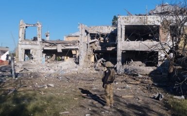 Разрушенный армией РФ Волчанск