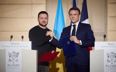 Zelenskyy and Macron