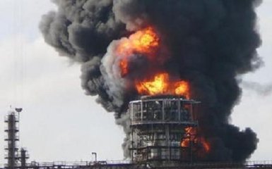 РФ снова обстреляла ракетами Кременчугский нефтеперерабатывающий завод